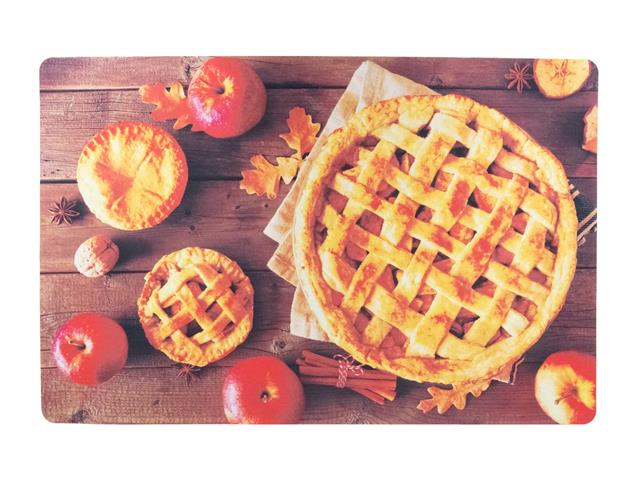 PLASTIC PLACEMAT (CINNAMON APPLE PIE)