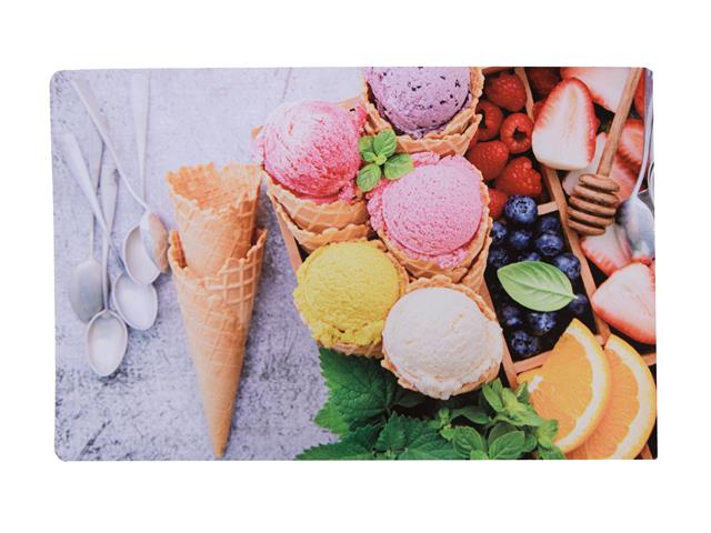 PLASTIC PLACEMAT (ICE CREAM WAFFLE CONE)
