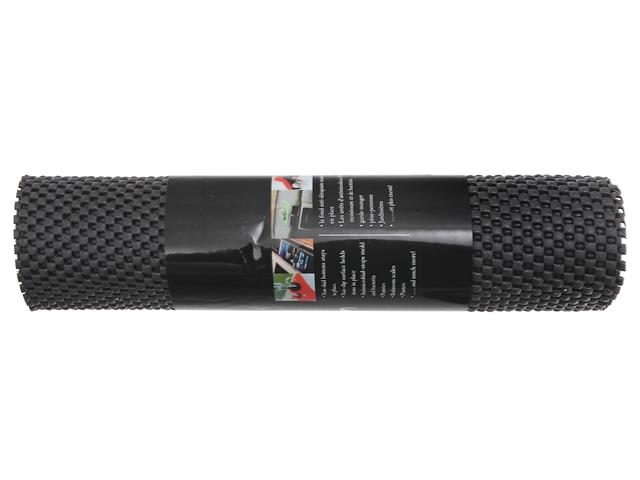 ANTI SLIP PVC MAT (BLACK) (12"  X  59")