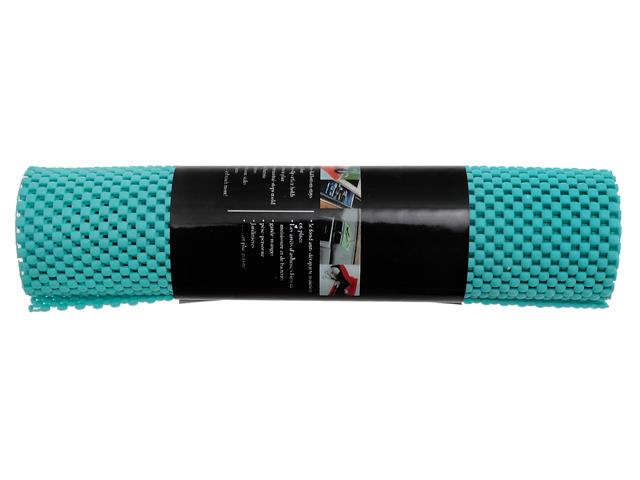 ANTI SLIP PVC MAT (TEAL) (12"  X  59")