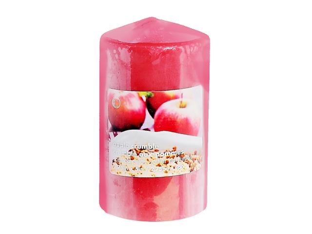 2.75" X 5" SCENTED PILLAR (APPLE CRUMBLE)