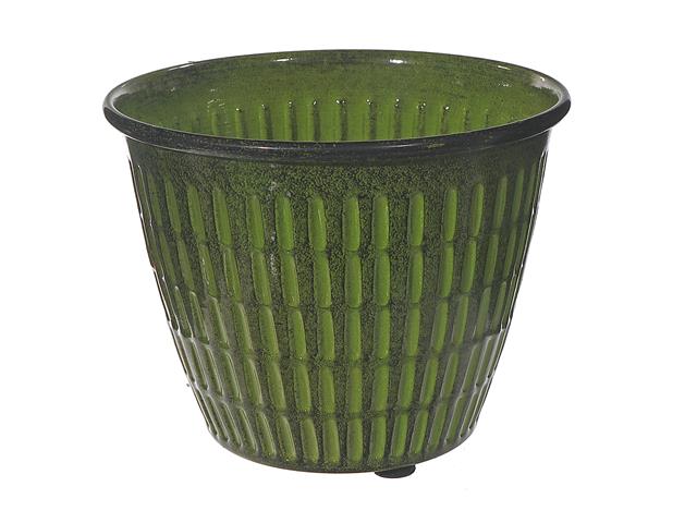6" VIBRANT VERDE ROUND PLANTER