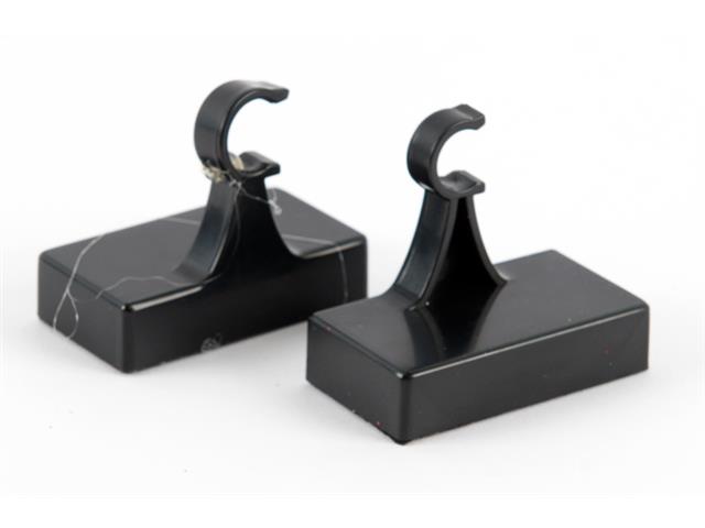 MAGNETIC BRACKET SET FOR CAFE ROD (BLACK)