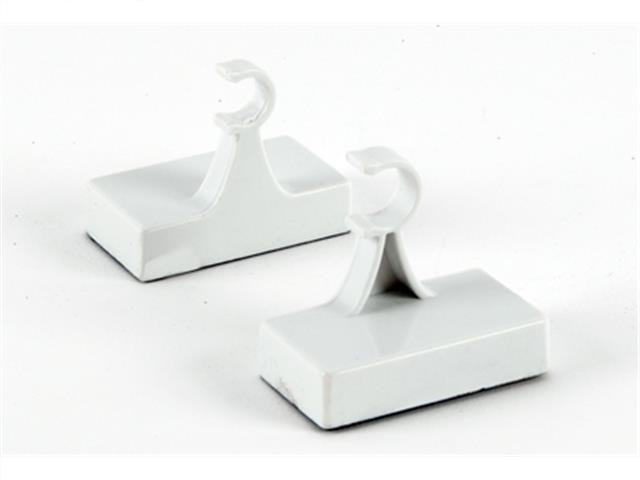 MAGNETIC BRACKET SET FOR CAFE ROD (WHITE)