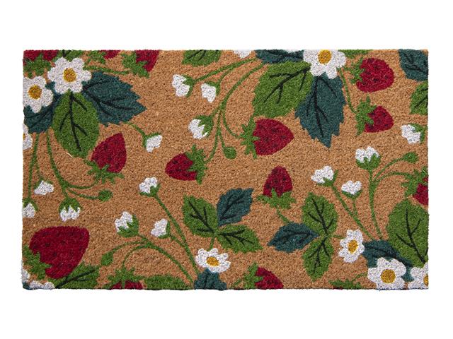 COIR DOOR MAT (STRAWBERRIES)