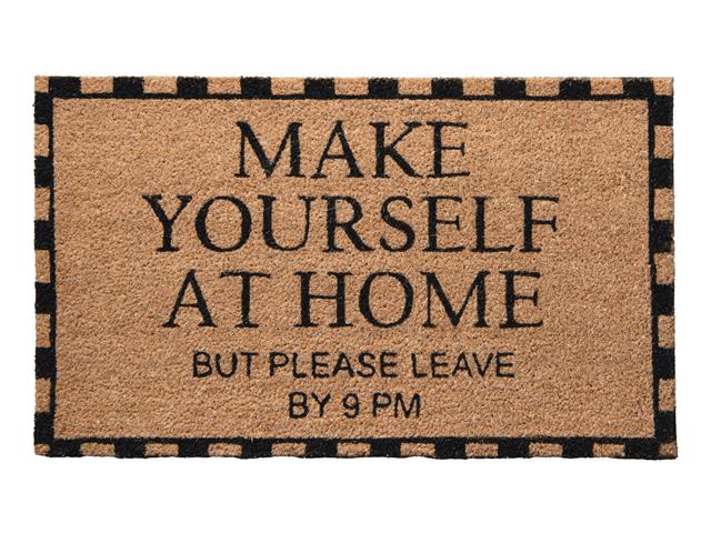 COIR DOOR MAT (MAKE YOURSELF AT HOME)