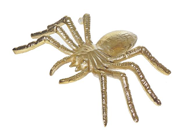 GOLD SPIDER DECOR 12.75" (LARGE)