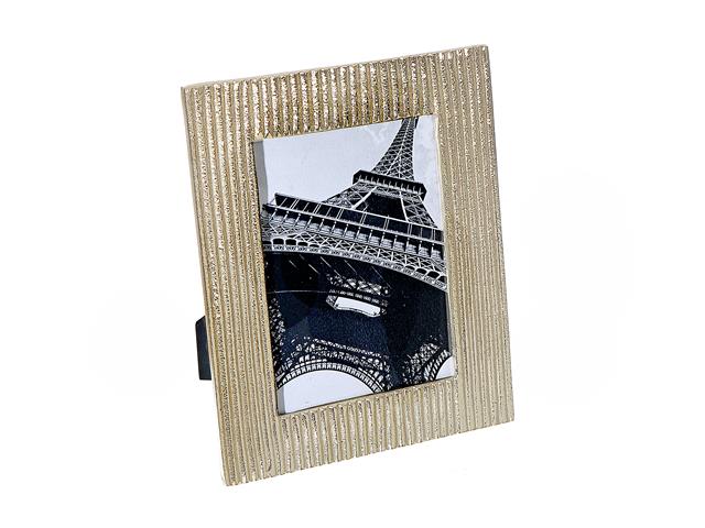 4"X6" PICTURE FRAME (GOLD STRIPE)