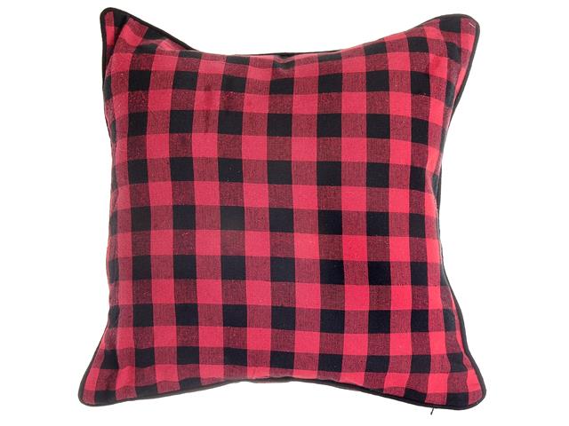 FILLED COTTON CUSHION (18" X 18") (BUFFALO)