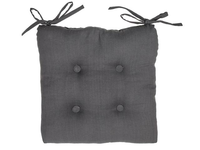 CHAIR PAD (18"  X 18") (GRAY)