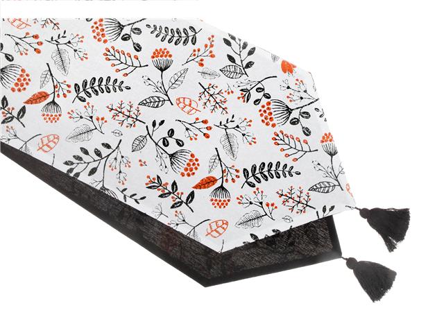 COTTON TABLE RUNNER (54") (PERSIMMON)