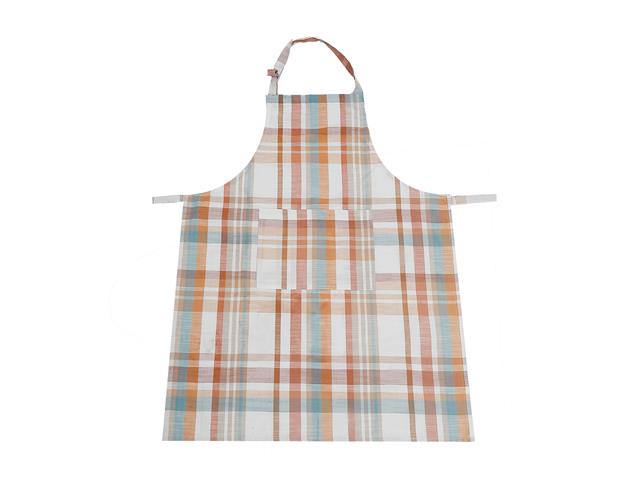 COTTON APRON (28"  X  34") (PLAID)