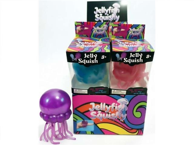 SQUISHY JELLYFISH ASST'D COLOURS