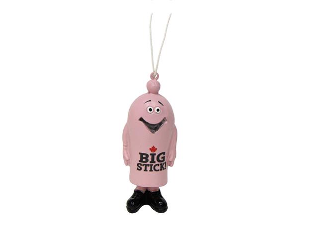 4" POLYRESIN BIG STICK ORNAMENT