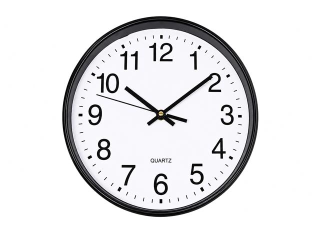 CLASSIC ROUND WALL CLOCK (WHITE)