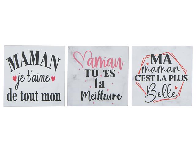 CANVAS WALL SIGN (MAMAN) (ASSTD)