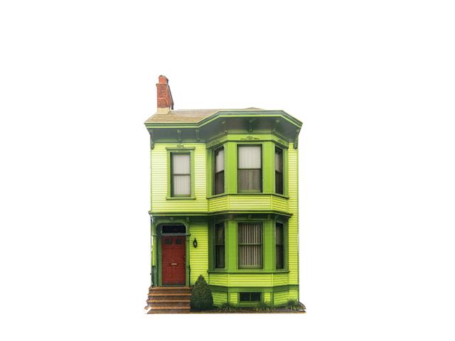 4.6" LED MDF MAGNET (VICTORIAN GREEN HOUSE)