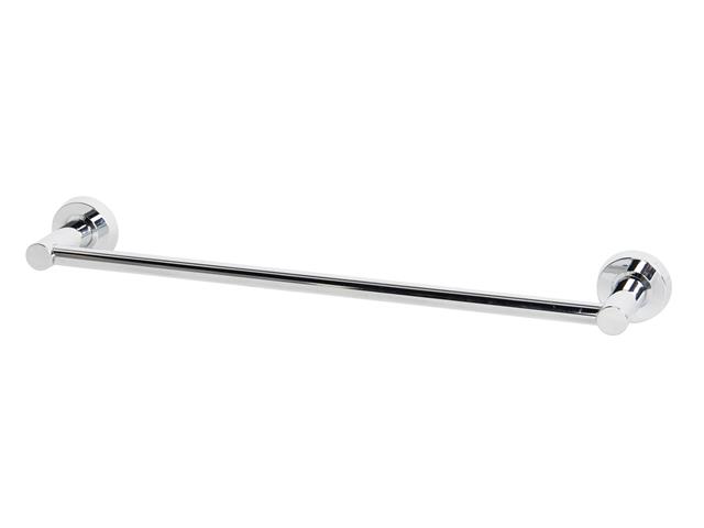WALL MOUNTED CHROME PLATED TOWEL BAR (24")