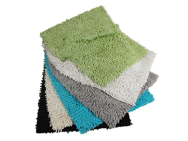 COTTON SHAGGY RUG (20"  X  32") (ASSORTED)