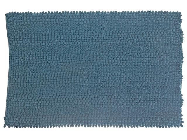 SOLID CHENIILE BATH MAT 20"X32" (BLUE)