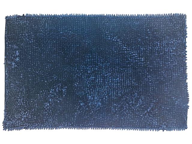 SHINING CHENIILE BATH MAT 20"X32" (BLUE)