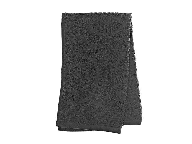 CHARLESTON HAND TOWEL (16" X 27") (BLACK)