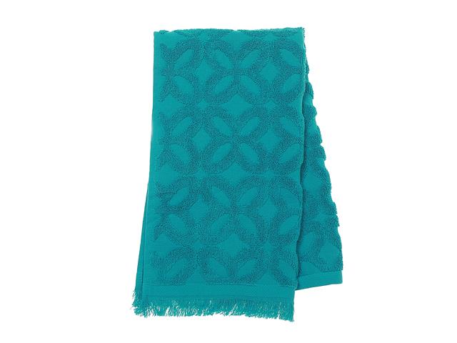 AVERY HAND TOWEL (16" X 27") (TEAL)