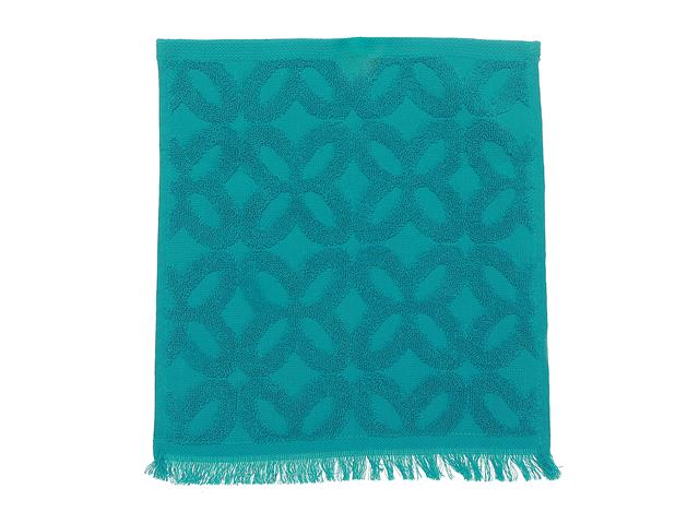 AVERY WASH CLOTH (12" X 12") (TEAL)