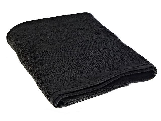 NOVA BATH TOWEL (27" X 50") (BLACK)