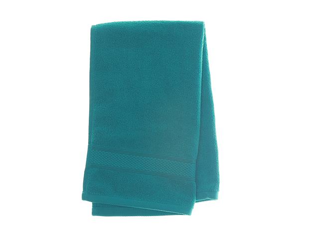 NOVA HAND TOWEL (16" X 27") (TEAL)