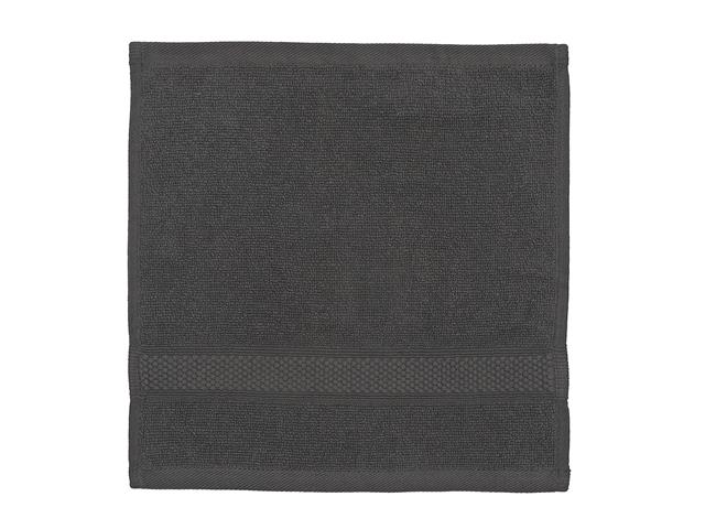 NOVA WASH CLOTH (12" X 12") (DARK GREY)