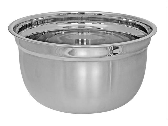 STAINLESS STEEL GERMAN MIXING BOWL (10")