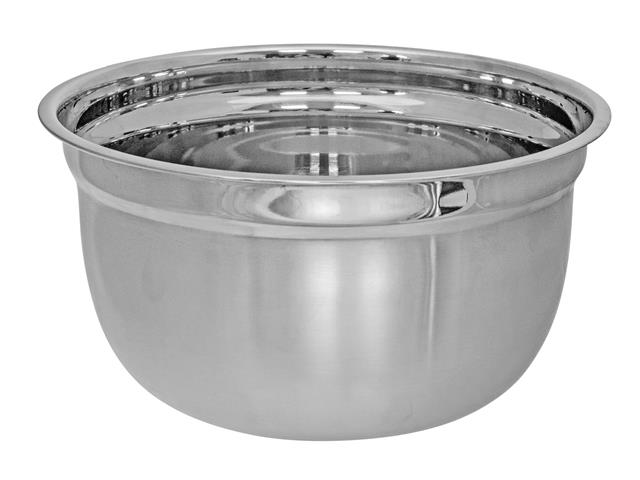 STAINLESS STEEL GERMAN MIXING BOWL (8.50")