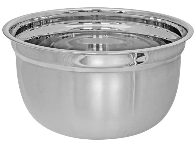 STAINLESS STEEL GERMAN MIXING BOWL (11.75")