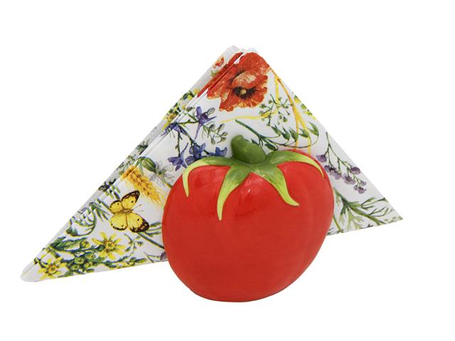 DOLOMITE TOMATO NAPKIN HOLDER