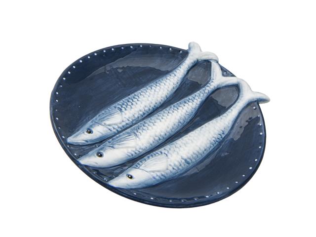 DOLOMITE SARDINES PLATE
