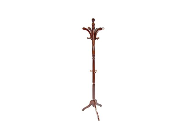 WOODEN COAT RACK (MAHOGANY)