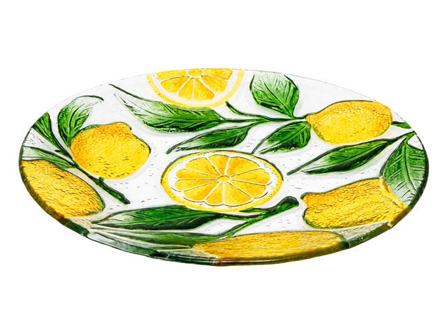 LEMON GLASS PLATE