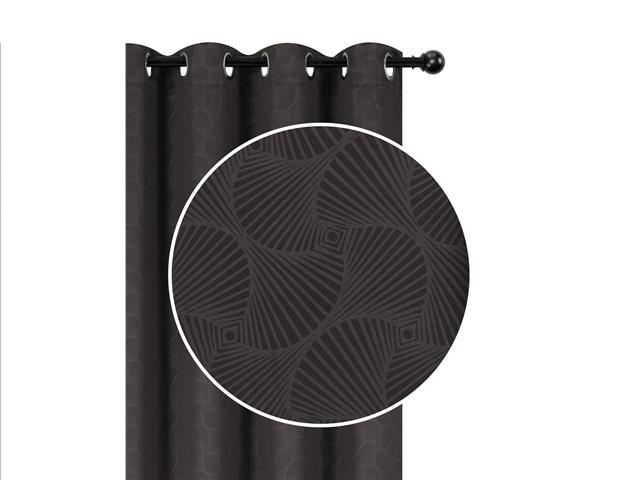 EMBOSSED PANEL W 8 GROM (SHELL) (CHOCOLATE) (96")