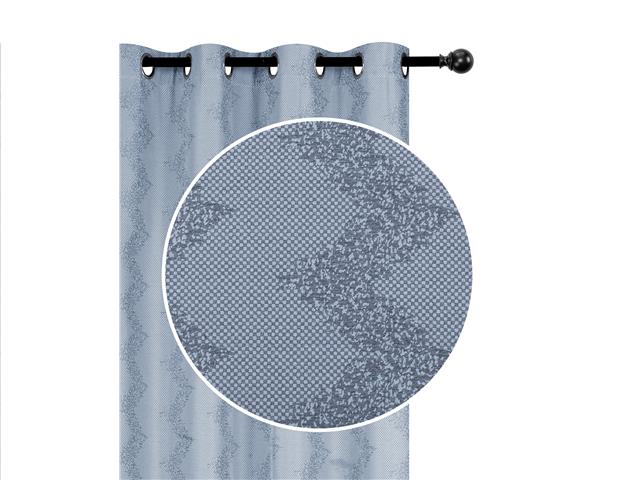 JACQUARD PANEL W 8 GROM (CHEVRON) (BLUE) (96")