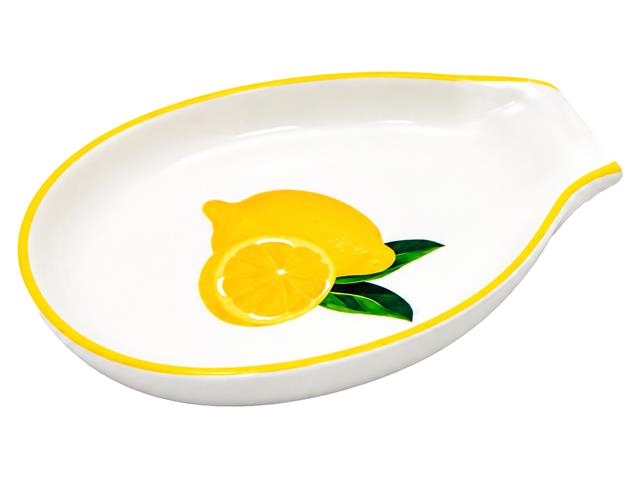 CERAMIC SPOON REST (LEMON)