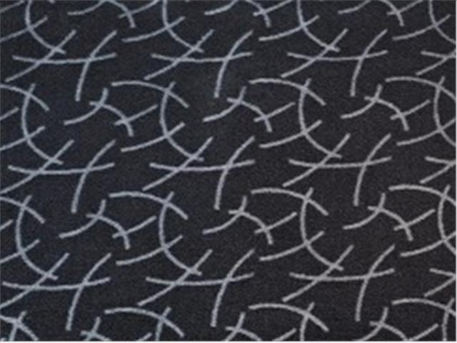 BENGALI DECORATIVE RUNNER-ROLLED (26"X80') (CHARCOAL)