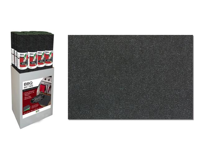 BBQ MAT CHARCOAL (ROLLED) (48" X 36")