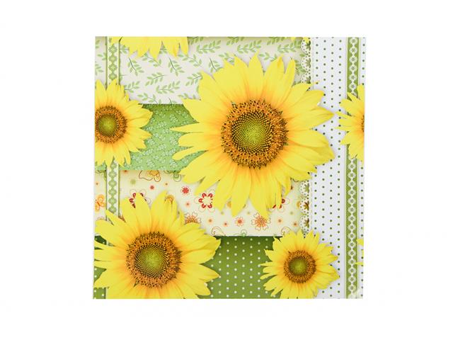 20 PK LUNCHEON 3 PLY NAPKIN (SUNFLOWER)