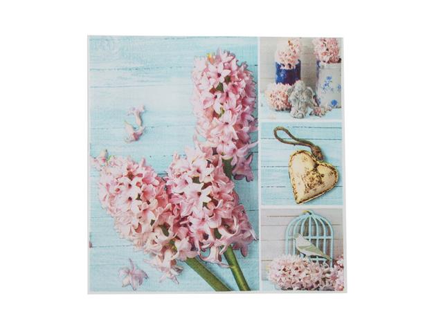 20 PK LUNCHEON 3 PLY NAPKIN (PINK HYACINTH)