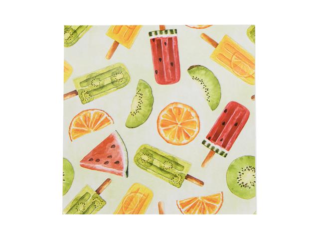 20 PK LUNCHEON 3 PLY NAPKIN (FRUITY POPSICLES)