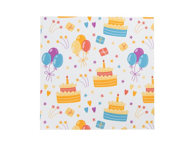 20 PK LUNCHEON 3 PLY NAPKIN (BIRTHDAY PARTY)