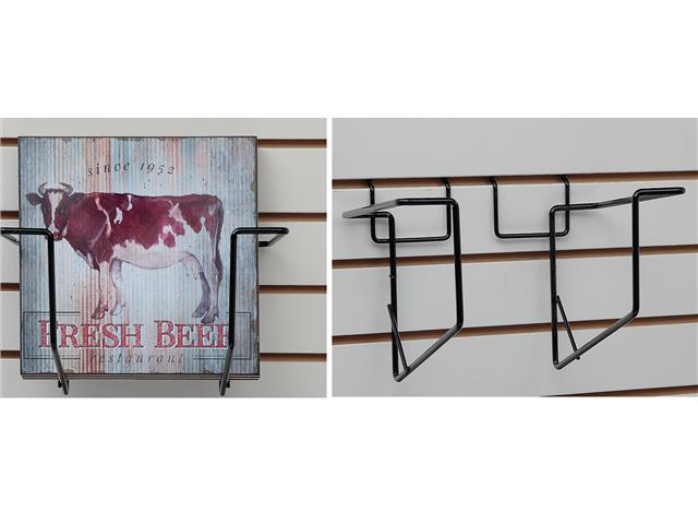 PEGGABLE BRACKET SET FOR WALL ART (8")