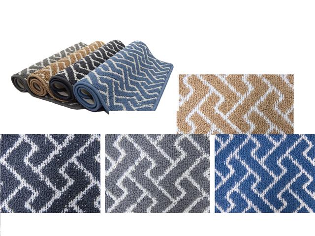 MOROCCO SCROLL TUFTED FLOOR MAT (ASSTD) (3' X 4')