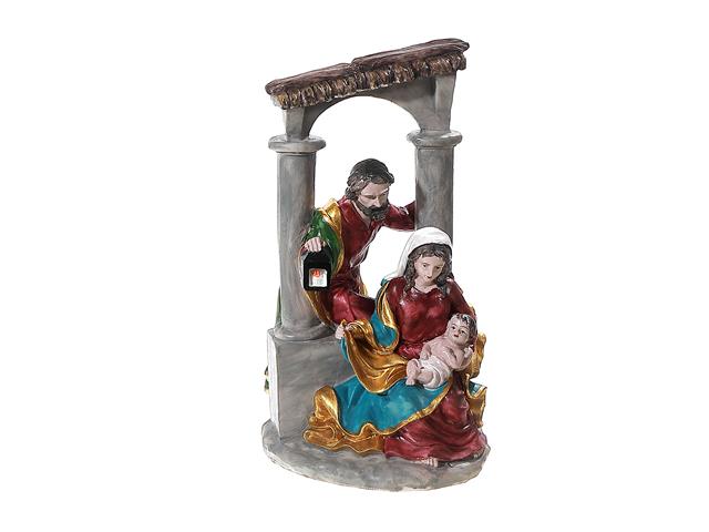 POLYRESIN NATIVITY SCENE (9.9")
